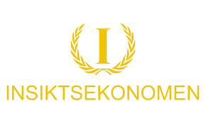 Logotyp för företaget Insiktsekonomen som drivs av John Valfridsson.
