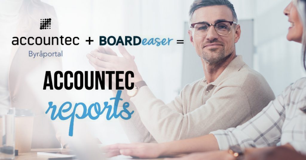 nyhet samarbete mellan Boardeaser och Accountec